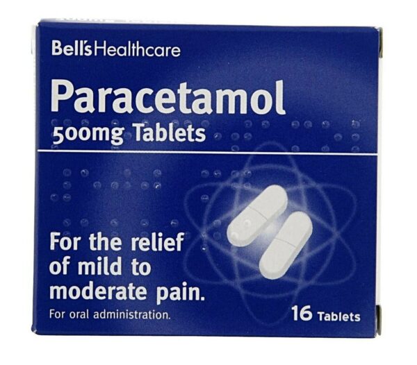 PARACETAMOL 500MG * 16 TABS (BELL'S HEAL)